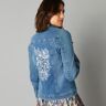 Veste brodée en jean - BlancheporteToujours au coeur des tendances, l’incontournable veste en jean se pare d’une jolie broderie au dos.38Bleu