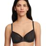 Soutien-gorge dentelle forme emboîtante Romane - avec armatures - 110D - Noir - PassionataPassionata signe ici un modèle très actuel pour des femmes à la recherche de confort et d’esthétisme ! Un mariage de dentelle et de tulle résille qui emboîte la poit