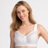 Soutien-gorge Broderie Anglaise fermeture devant - sans armatures - 95C - Blanc - Miss Mary Of SwedenProfitez de la grande technicité de ce soutien-gorge Miss Mary® et de ses nombreux atouts : un enfilage facile grâce à sa fermeture devant, et un confort 