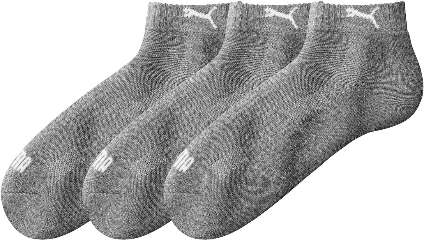 Chaussettes basses matelassées quarter - lot de 3 paires - 43/46 - Gris - PumaFaites toujours un pas dans la bonne direction avec ses socquettes de sport matelassées de PUMA®.43/46Gris