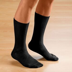 Blancheporte Mi-chaussettes spécial jambes sensibles - lot de 2 paires - BlancheporteDes chaussettes sans compression pour faciliter la circulation. Coton majoritaire pour encore plus de douceur et sans élastique aux bords côtes pour un confort idéal tout