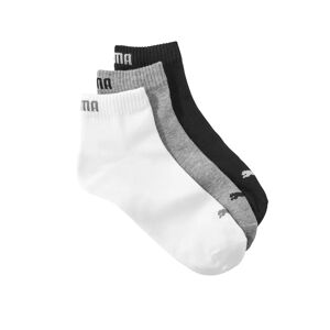 Puma Chaussettes Quarter - lot de 3 paires gris, blanc, noir - 39/42 - Blanc/gris/noir - PumaGrande douceur et grand confort pour ces chaussettes Quarter de Puma® parfaites pour le sport.39/42Blanc/gris/noir