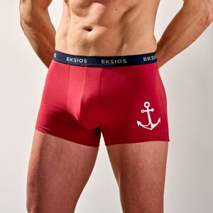 Blancheporte Boxer motif placé élastiqué fantaisie - lot de 3 - BlancheporteVous avez envie de confort, de douceur et de style au quotidien ? Jetez-vous à l'eau en choisissant ce boxer au motif placé tendance nautique ! Avec sa maille extensible toute dou