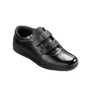 Derbies scratchées en cuir - BlancheporteBelle qualité et style décontracté pour cette paire de chaussures décontractées en cuir, disponibles jusqu'au 46.39Noir - Publicité