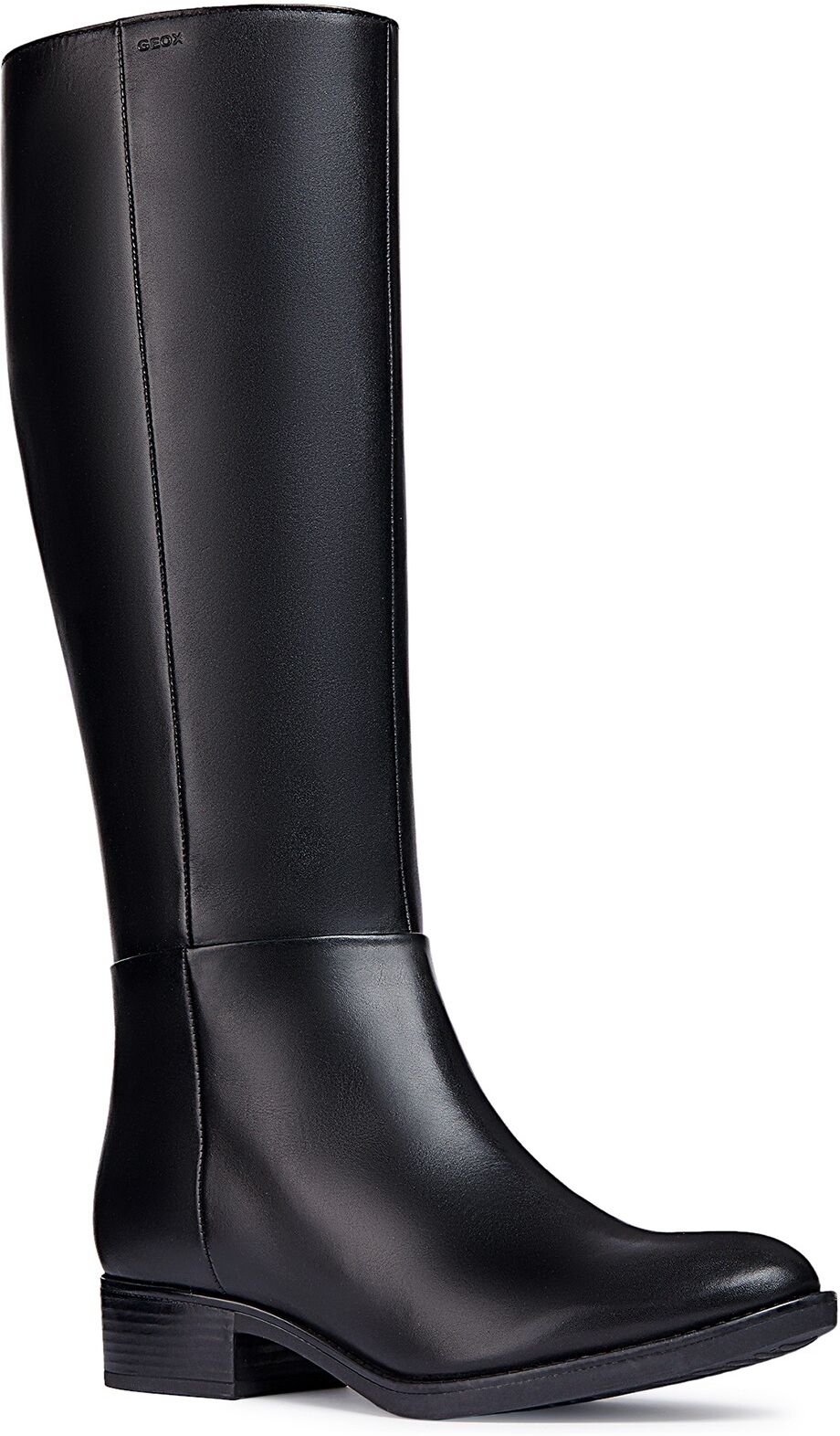 Bottes cuir D Felicity - 40 - Noir - GeoxVous avez repéré le modèle de bottes indispensables à toutes les garde-robes cet hiver ! Très élegantes, en cuir lisse elles se portent aussi bien en mode cool avec un jean ou plus chic avec une robe. Vos pieds ser