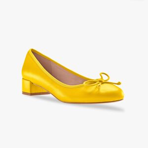 Blancheporte Ballerines petit talon - BlancheporteIdéale pour prendre un peu de hauteur tout en étant très confortable : une ballerine féminine avec un joli petit talon, déclinée dans une belle gamme de saison !36Jaune