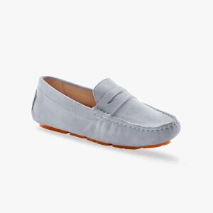 Blancheporte Mocassins en cuir velours - BlancheporteClassique indémodable, les mocassins en cuir sont gages de confort, de qualité et de féminité. On les marie avec tout, on les porte partout.39Bleu