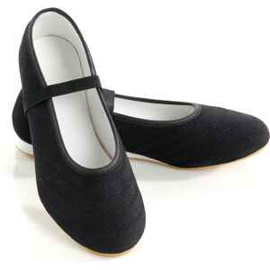 Blancheporte Ballerines élastiquées - BlancheporteDes ballerines féminines et confortables, on adore ! Ultra souples, elles se plieront à toutes vos envies : marche, farniente... ou danse !39Noir