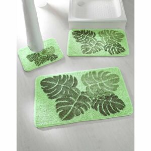 Blancheporte Tapis de bain motif jungle - BlancheporteExotique et original, ce tapis très doux, protègera votre sol de salle de bain tout en donnant un côté moderne à votre pièce.Tapis de bain : 60x100cmVert