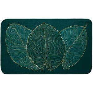 Blancheporte Tapis de bain Jade - BlancheporteCe tapis de bain aux motifs frais et élégants apportera une note végétale et confortable à votre salle de bain ! Et avec son dessous antidérapant, il restera bien en place pour une sécurité assurée !Tapis de b