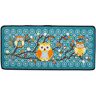 Tapis d'évier motif chouette - BlancheporteCette adorable chouette sera du plus bel effet sur vos sols et surtout les protègera efficacement !Tapis 48x98cmBleu