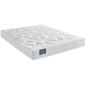 Dunlopillo Matelas mousse + latex Dunlopillo Aérial® haut. 24 cm, confort ferme - Matelas 2 Personnes : 140x200cm - Blanc - DunlopilloGrâce à ce matelas Aérial 2.0® 24 cm mousse et latex, les mouvements de l’un n’affectent pas le sommeil de l’autre, dorme