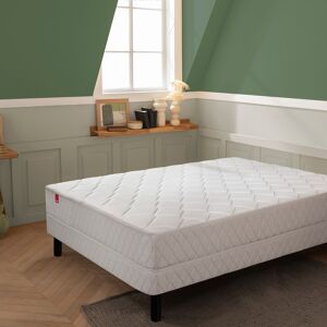 EPEDA Matelas 540 ressorts ensachés Épéda 21 cm confort ferme - Matelas 2 Personnes : 140x190cm - Blanc - EpedaIl dispose de 2 faces de couchage, son coutil est traité anti-acariens et antibactérien, ses 540 ressorts ensachés procurent une bonne indépenda