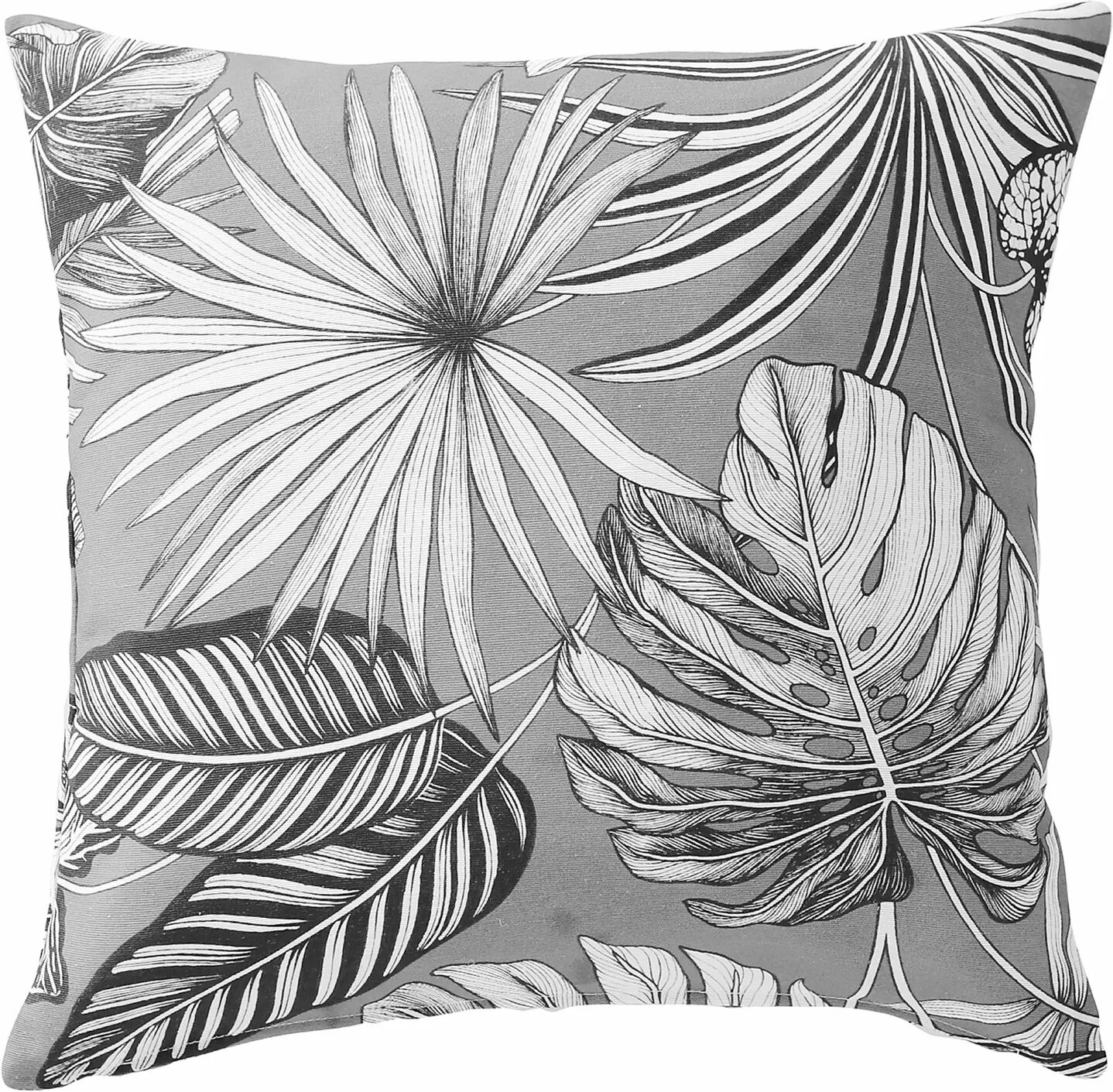 Housse de coussin imprimé tropical - BlancheportePile dans la tendance ! Renouvelez l'ambiance de votre intérieur avec ces housses de coussin au feuillage tropical sur fond coloré. Sans hésitation, jouez à mixer les 2 formes, les coloris et jouez à les co