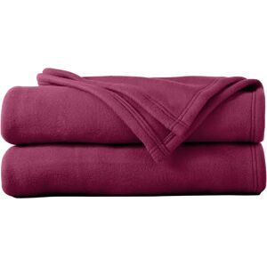 Ourson Couverture polaire Thermotec® qualité prestige - Couverture Polaire 2 Personnes : 220x240cm - Violet - OursonContact infiniment doux, chaleur généreuse et pouvoir isolant supérieur pour la couverture Ourson®... le traitement antiboulochage en plus 