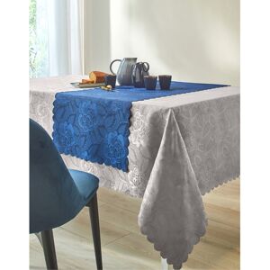 Blancheporte Nappe jacquard damassé - BlancheporteDresser une jolie table commence par une jolie nappe... celle-ci en jacquard damassé, est la reine des nappes !Nappe carrée : 150x150cmGris