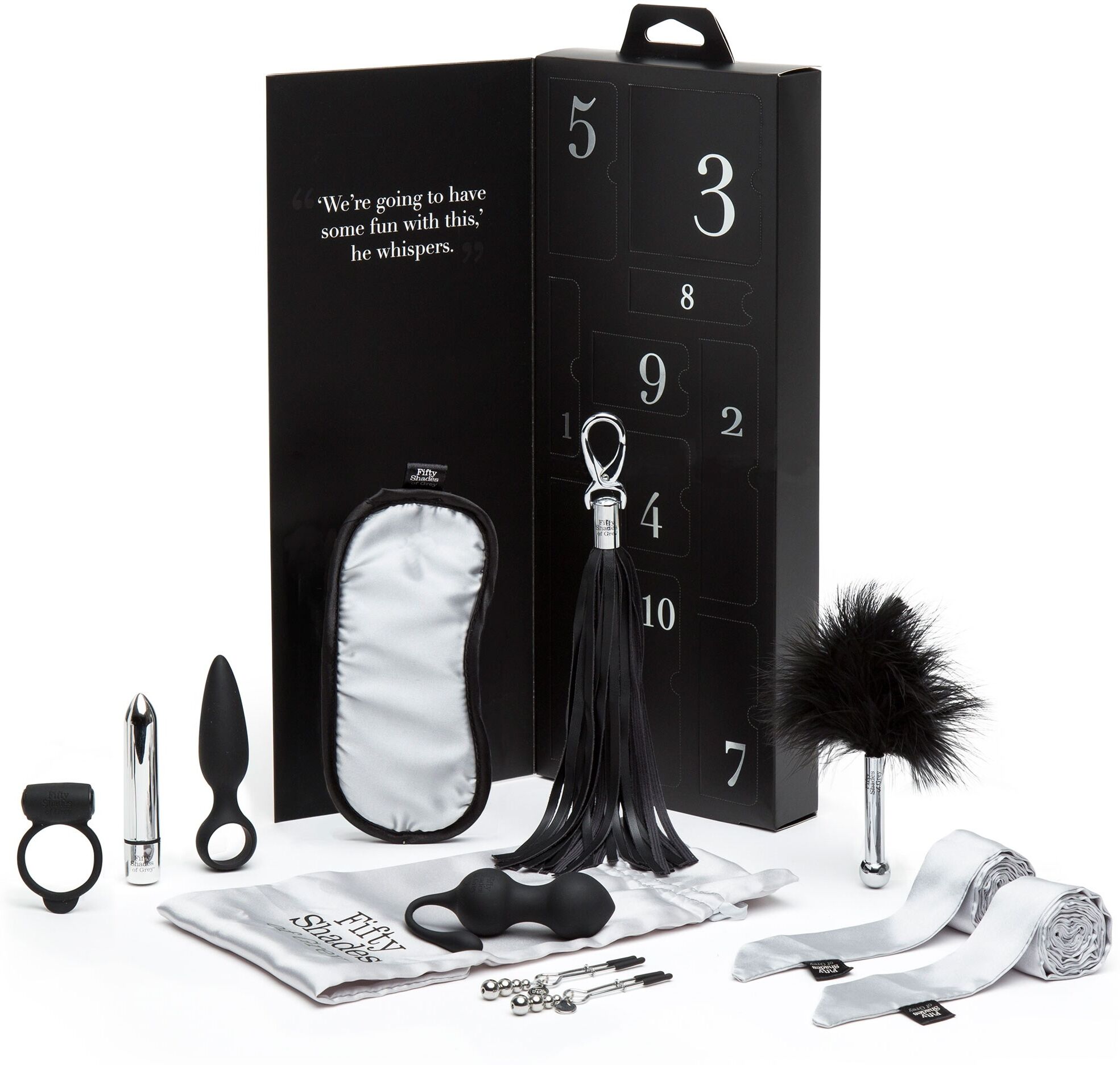 Fifty Shades of Grey Coffret BDSM Pleasure Overload 10 Days of Play