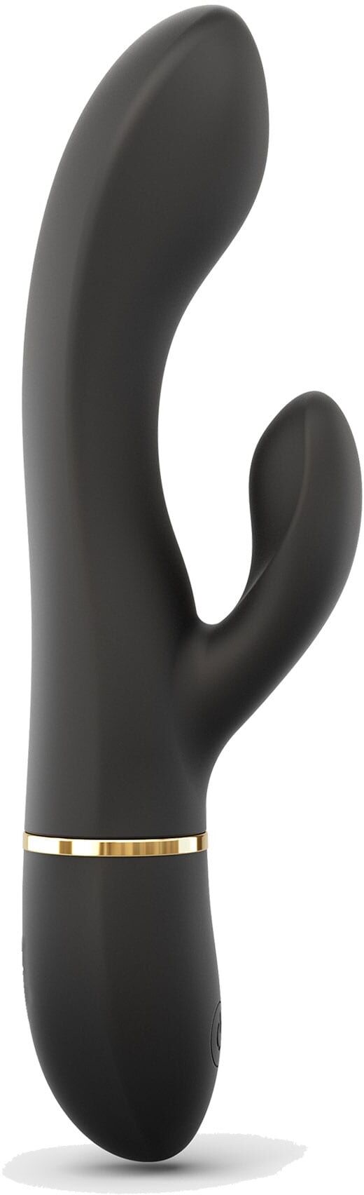 Dorcel Vibromasseur Rabbit Glam Rabbit Black et Gold Edition