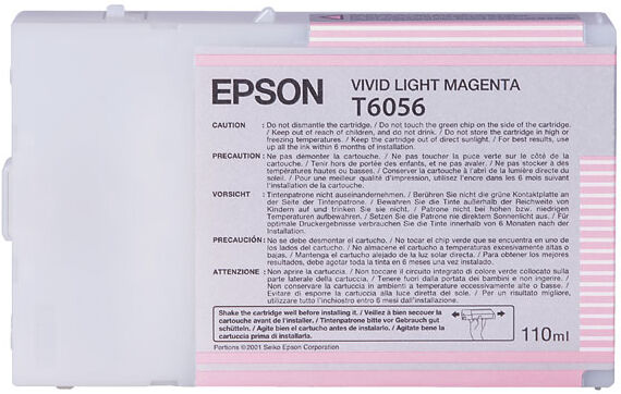 EPSON C13T605600 Encre Vivid Magenta Clair EPSON 110ml EPSON C13T605600 Encre Vivid Magenta Clair EPSON 110ml