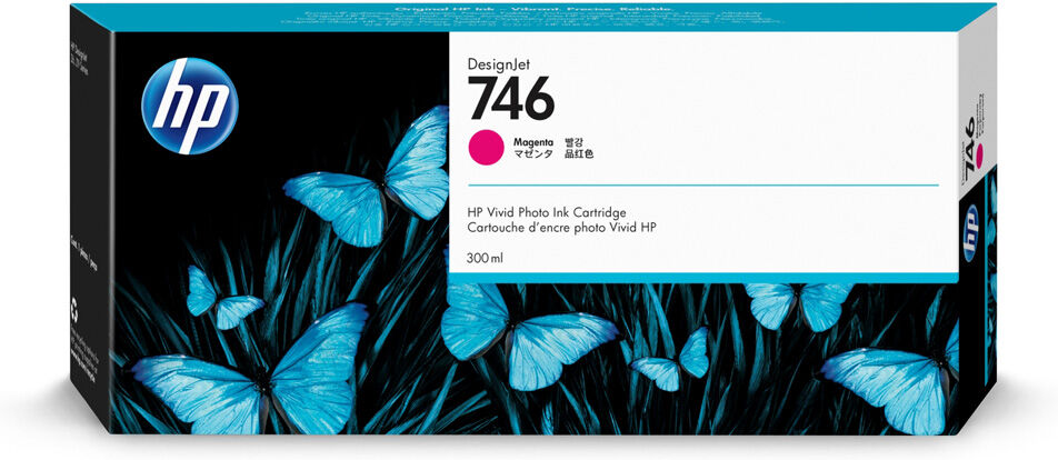 HP Cartouche encre Magenta HP 746 - 300 ml P2V78A HP Cartouche encre Magenta HP 746 - 300 ml P2V78A