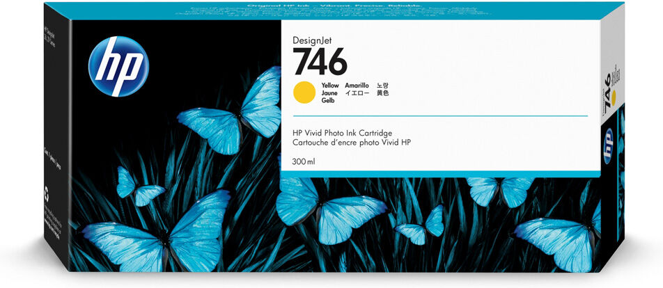 HP Cartouche encre Jaune HP 746 - 300 ml P2V79A HP Cartouche encre Jaune HP 746 - 300 ml P2V79A