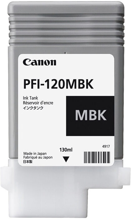 CANON Cartouche encre Noire Mate PFI-120 MBK Canon 130 ml CANON Cartouche encre Noire Mate PFI-120 MBK Canon 130 ml