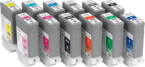 CANON Jeu de 12 Encres IPF6100 130ml CANON Jeu de 12 Encres IPF6100 130ml