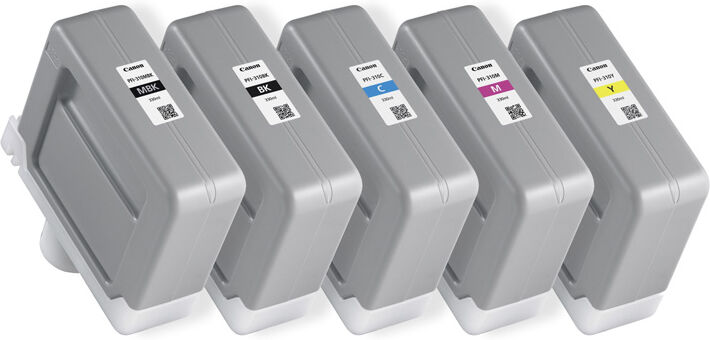 CANON Jeu de 5 encres 330 ml Canon iPF TX-2000 TX-3000 TX-4000 CANON Jeu de 5 encres 330 ml Canon iPF TX-2000 TX-3000 TX-4000