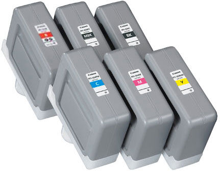 CANON Jeu de 6 Encres CANON IPF8400SE 330ml CANON Jeu de 6 Encres CANON IPF8400SE 330ml