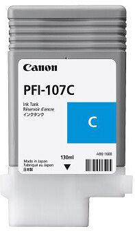 CANON PFI-107C Encre Cyan CANON 130ml CANON PFI-107C Encre Cyan CANON 130ml