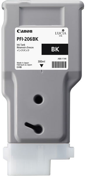 CANON PFI-206 BK Encre Noir CANON 300ml CANON PFI-206 BK Encre Noir CANON 300ml