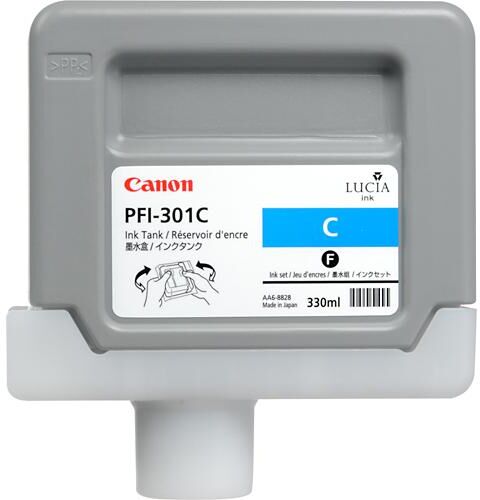 CANON PFI-301C Encre Cyan CANON 330ml CANON PFI-301C Encre Cyan CANON 330ml