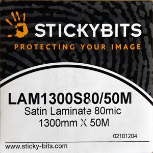 STICKYBITS Film Lamination Satin 1300 mm x 50 m