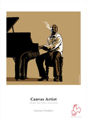 Hahnemühle Toile Canvas Artist Poly Coton 340g 610 mm x 12 m Hahnemühle Toile Canvas Artist Poly Coton 340g 610 mm x 12 m