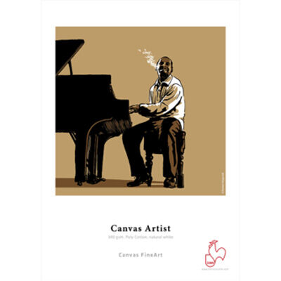 Hahnemühle Toile Canvas Artist Poly Coton 340g 1524 mm x 12 m Hahnemühle Toile Canvas Artist Poly Coton 340g 1524 mm x 12 m