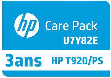 HP CarePack 3 ans HP T920 PS HP CarePack 3 ans HP T920 PS