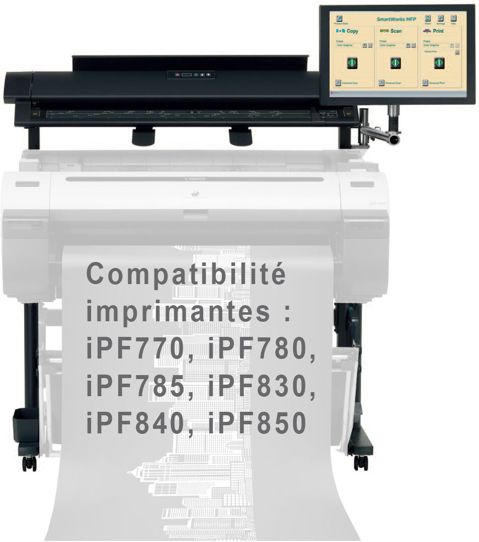 COLORTRAC Scanner M40 + Stand + Ecran Tactile iPF 770/780/785/830/840/850 COLORTRAC Scanner M40 + Stand + Ecran Tactile iPF 770/780/785/830/840/850