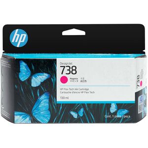 Cartouche encre Magenta HP 738 130ml 498N6A