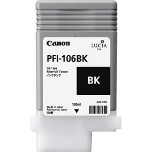 PFI-106 BK Encre Noir Mate CANON 130ml