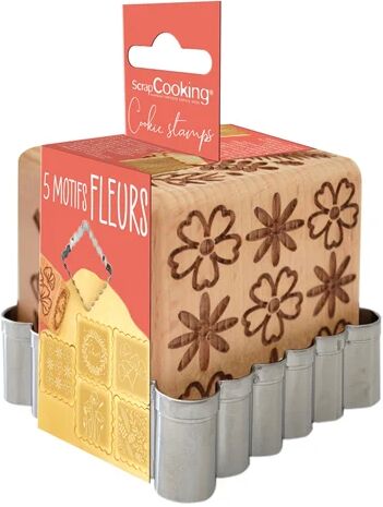 Kit décoration de biscuits Fleur Scrapcooking []