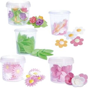 Coffret decors azyme feuilles et fleurs Scrapcooking