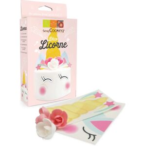 Kit deco azyme pour gateau Licorne Scrapcooking