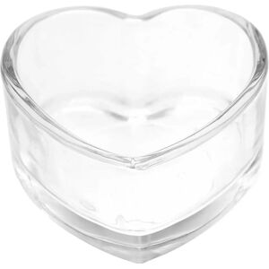 Bougeoir en verre coeur 7,7 cm Rico Design