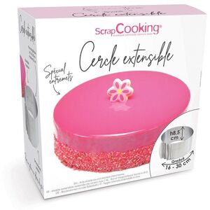 Cadre a patisserie extensible - rond Scrapcooking