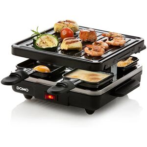 Raclette-grill 4 personnes 600 W DO9147G Domo [Noir]