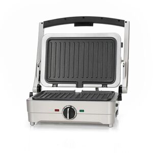 Gril multifonctions electrique 3 en 1 Gril Gaufre et Omelette 1000 W gris perle Cuisinart []