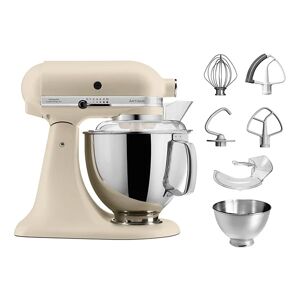 Robot artisan creme 5KSM175PS avec accessoires supplementaires Kitchenaid [Gris metallise]