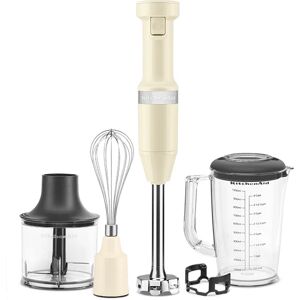 Mixeur plongeant 5 vitesses 180 W creme Kitchenaid 5KHBV83EAC Kitchenaid [Noir]