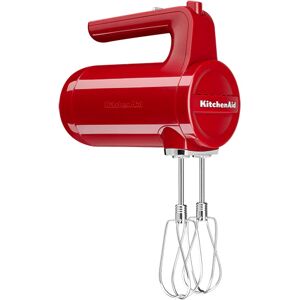 Batteur a main electrique sans fil 7 vitesses rouge empire 5KHMB732EER Kitchenaid [Noir]