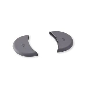 Set de 2 maniques grises en silicone Inoxriv [Noir]